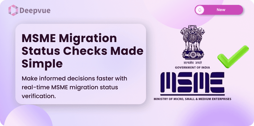 Announcing the Launch of Our MSME Migration Status Check APIs