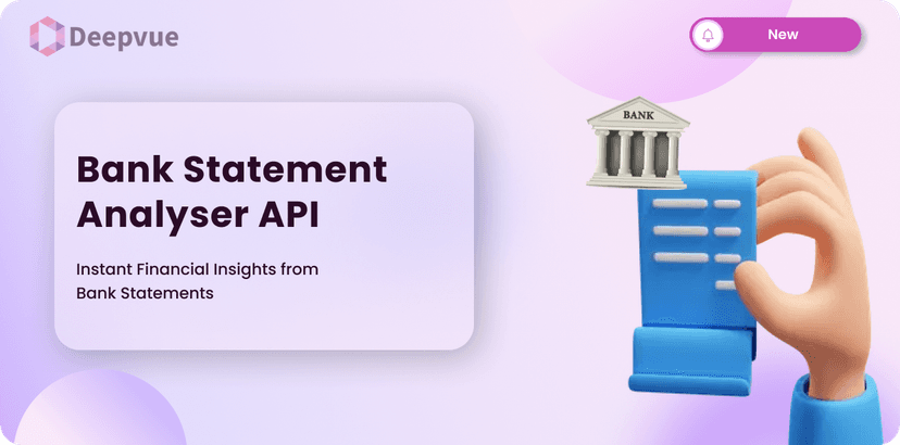 Launch of the Bank Statement Analyser API - Instant Financial Insights from Bank Statements